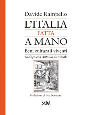 cover image of L'Italia fatta a mano